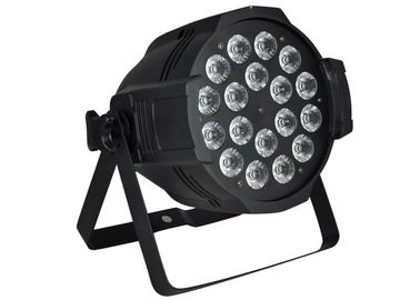LED 18x15W LED می تواند نور RGBWA 5 در 1 LED 64 درجه نور / DJ چراغ مرحله DMX 512 کنترل