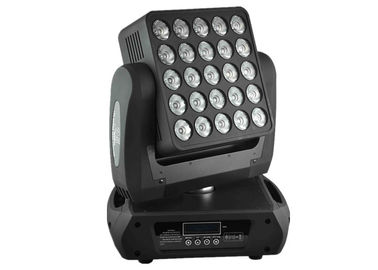 بالا 1 تخت 25 * 12W لومن آمریکایی CREE، RGBW رنگ مخلوط LED رهبری نور سر / میدان DJ حرکت سر چراغ