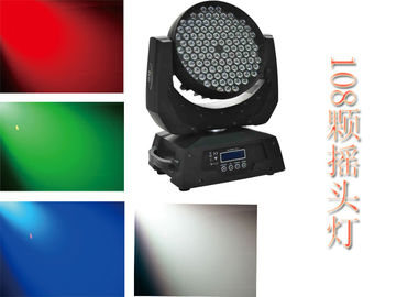 High Lumen 108pcs Moving Heads Lights DMX RGBW Concert Theatre Holiday
