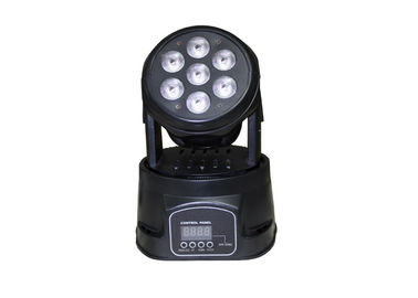 7pcs RGBW Stage 80W Holiday Moving Heads Lights Beam Angle 10 Degree