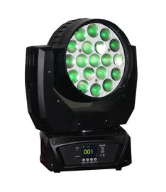 نورپردازی مرحله ای کوچک 19 * 12W Beam LED Moving Head Light / LED Spot Moving Heads