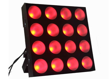 Promotional 16pcs x 30W Led Blinder Matrix مرحله دیسکو نور برای مراسم عروسی مرحله