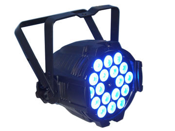 Sound Activated Colorful Dj Moving Head Lights , DMX 512 LED Par Can Lighting