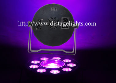 7 / 8 Channel Bar 10 pcs DJ Stage Lights RGB 3 In 1 High Brightness Led Par Light