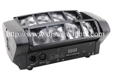 8 x 10 W LED Moving Head Stage Light 80 W RGBW Spider Party Lighting