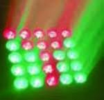 25 X 12 W LED Beam Moving Head Light RGBW Blinder Lighting Matrix Light