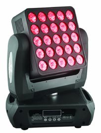 25 X 12 W LED Beam Moving Head Light RGBW Blinder Lighting Matrix Light