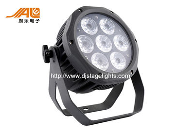 Ip65 Waterproof Rgbwa Flat Outdoor Led Par With Aluminum Black Housing