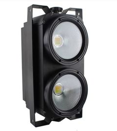 100W / 200W COB LED 2 چشم مخاطب Blinder چراغ DMX گرم سفید