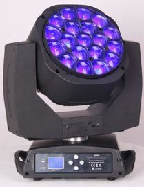 چراغ سر رهبری چراغ های LED 50Hz 240V 19 * 15w LED k10 نور اثر کالیودوسکوپی