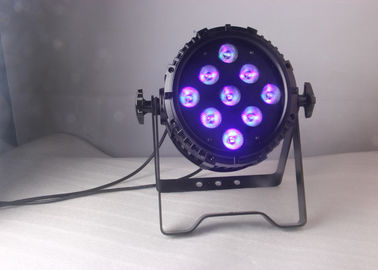لامپ 9x18w rgbwa اشعه ماوراء بنفش 6in1 باتری dmx بی سیم چراغ برای کنسرت، ضد آب به رهبری نور
