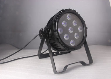 لامپ 9x18w rgbwa اشعه ماوراء بنفش 6in1 باتری dmx بی سیم چراغ برای کنسرت، ضد آب به رهبری نور