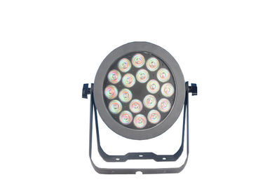 18 عدد 6 در 1 RGBW LED چراغ های مرحله ای پارس با چراغ آلومینیوم مجهز