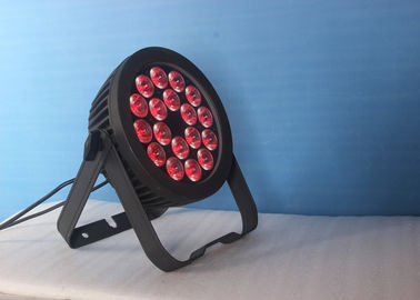 18 عدد 6 در 1 RGBW LED چراغ های مرحله ای پارس با چراغ آلومینیوم مجهز