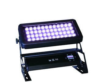IP65 48 x 10 و RGB 4 in1 DMX چراغ دیواری روشن / LED چراغ تئاتر