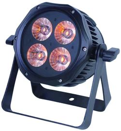 حالت خودکار 4PCS 40W LED Par Can Lights، 3 در 1 RGB چراغ حزب دیسکو LED