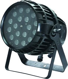 18 * 10w Rgbw 4in1 IP65 LED ضد آب در فضای باز ضد نور با صفحه نمایش دیجیتال زوم