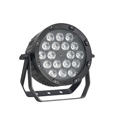 18pcs 12W IP65 ضد آب در فضای باز LED Par برای رویدادها RGBWA UV 6in1
