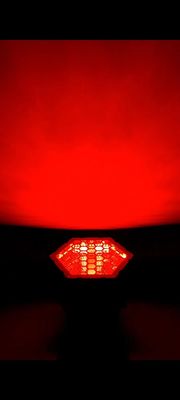 Rgb Strobe Matrix Led Retro Lights بشویید به شدت نور کمکی strob Hexagun light