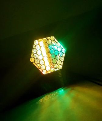 Rgb Strobe Matrix Led Retro Lights بشویید به شدت نور کمکی strob Hexagun light