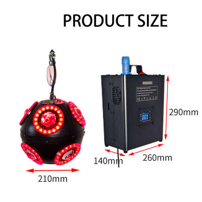 3m DMX Winch RGB توپ باز LED توپ حرکتی