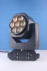Dj Night Club LED Moving Head Light DMX 512 7 * 15w Rgbw 60،000 ساعت طول عمر