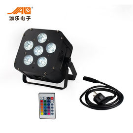 بدون چراغ Fan 6PCS LED باتری Par Can Can Stage Lights IP33 100 هزار ساعت طول عمر