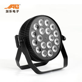 18PCS RGBWA + UV LED Par DJ Light از 0-100٪ Dimming Electronic