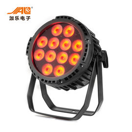 LED کنترل باتری 12PCS RGBWA + UV Flat Battery LED حالت کنترل فعال صدا CRI 85