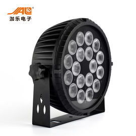 18x18w RGBWA UV 6 In 1 LED کنترل روشنایی DMX با وضوح بالا