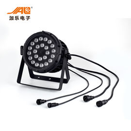 بهره وری انرژی 250W LED در فضای باز Par / 24PCS RGBWA + UV ضد آب ضد نور نور