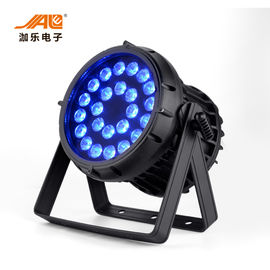 بهره وری انرژی 250W LED در فضای باز Par / 24PCS RGBWA + UV ضد آب ضد نور نور