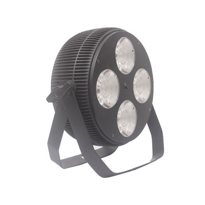 4x40W RGBW LED Mini DMX Par Can زاویه پرتو 12 درجه را روشن می کند