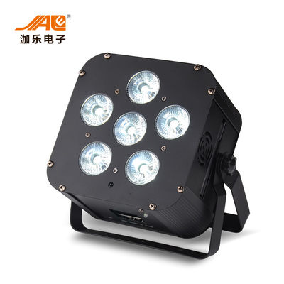باتری فای 6x18w Rgbwa Uv 6 در 1 قوطی LED بی سیم برای عروسی