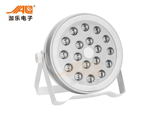 8 کانال 18 وات DJ Stage Lights RGB 3 In 1 LED Flat Par