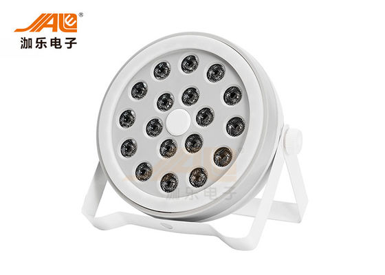 8 کانال 18 وات DJ Stage Lights RGB 3 In 1 LED Flat Par