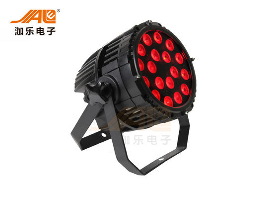 18x18w RGBWA UV 6 in 1 LED Par Dj مقاوم در برابر آب سبک