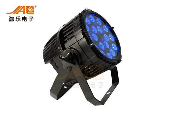 18x18w RGBWA UV 6 in 1 LED Par Dj مقاوم در برابر آب سبک