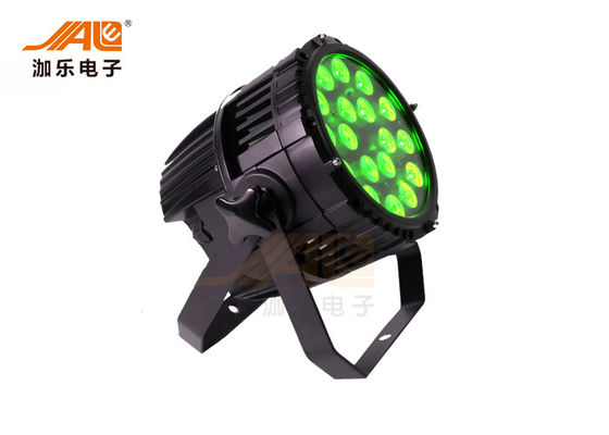 18x18w RGBWA UV 6 in 1 LED Par Dj مقاوم در برابر آب سبک