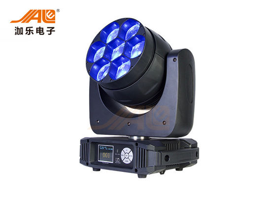 7 * 40W بزرگنمایی متحرک RGBW چراغ های مرحله ای 350 درجه چرخش