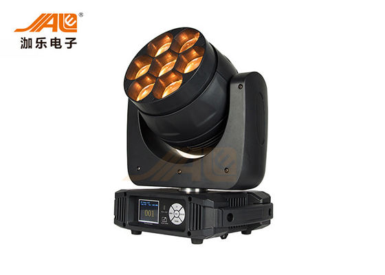 7 * 40W بزرگنمایی متحرک RGBW چراغ های مرحله ای 350 درجه چرخش