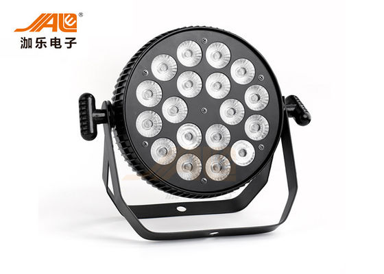 10CH 18x18w RGBWA UV 6 In1 LED Par DJ چراغ های صحنه