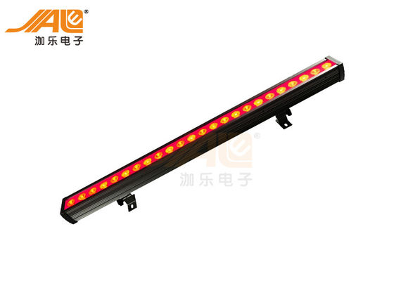 چراغ مرحله ای چراغ LED 24 * 3W IP65 RGBW نور شوینده دیواری در فضای باز