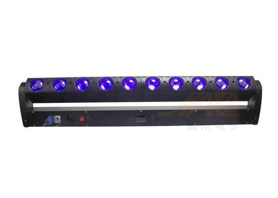 10 * 40W RGBW 4IN1 نوار آبجو به رهبری چراغ حرکت چراغ هد KTV