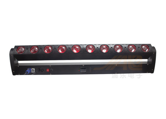 10 * 40W RGBW 4IN1 نوار آبجو به رهبری چراغ حرکت چراغ هد KTV