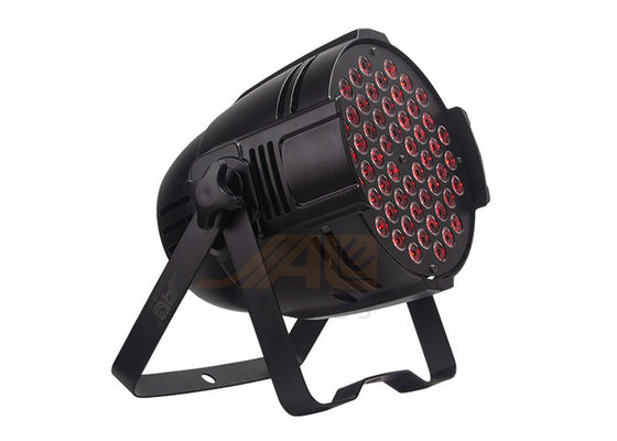 54x3w RGBW 3 IN 1 LED Par Can Lights 100٪ Electronic Dimming