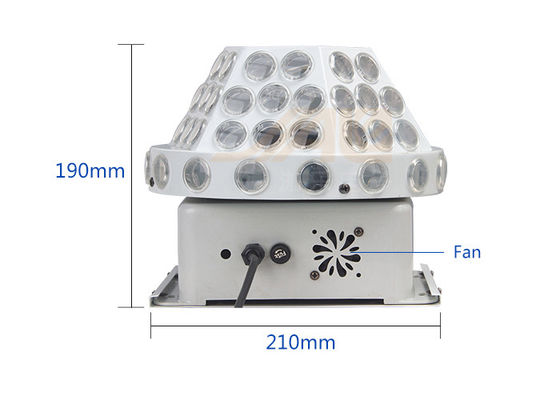 DMX 512 220V 30 w RGB Led Stage Light برای دی جی دیسکو