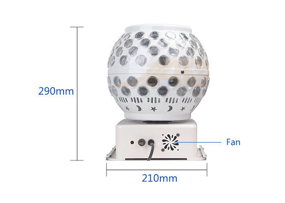 RGB 3 IN 1 50W LED Effect Disco Stage Lights Crystal Magic Ball
