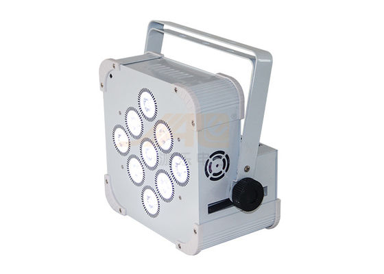 9*6w بی سیم DMX Par Light روشنایی بالا سه رنگ Leds نور باتری