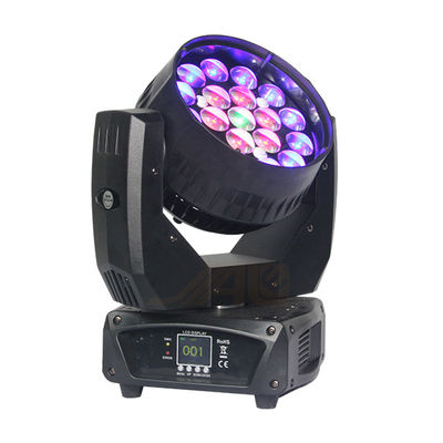 لنز 19*12 وات 8 درجه LED حرکت سر چراغ برای کلوپ شبانه